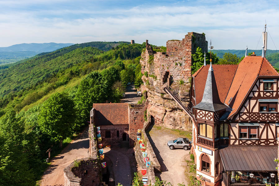 Vacances Alsace château Haut-Barr