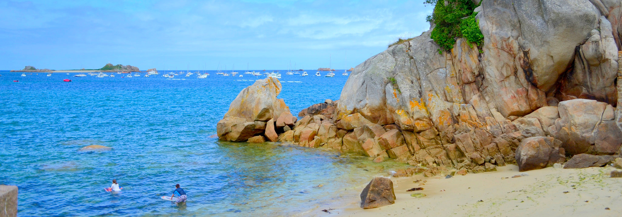 Paysage naturel en Bretagne