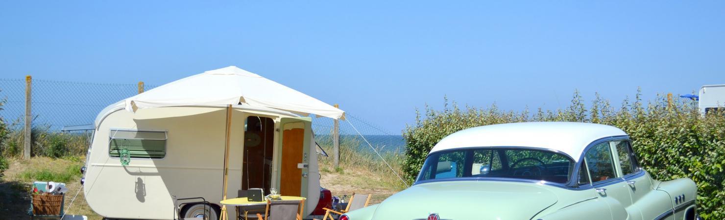 camping en Normandie avec accès direct à la plage