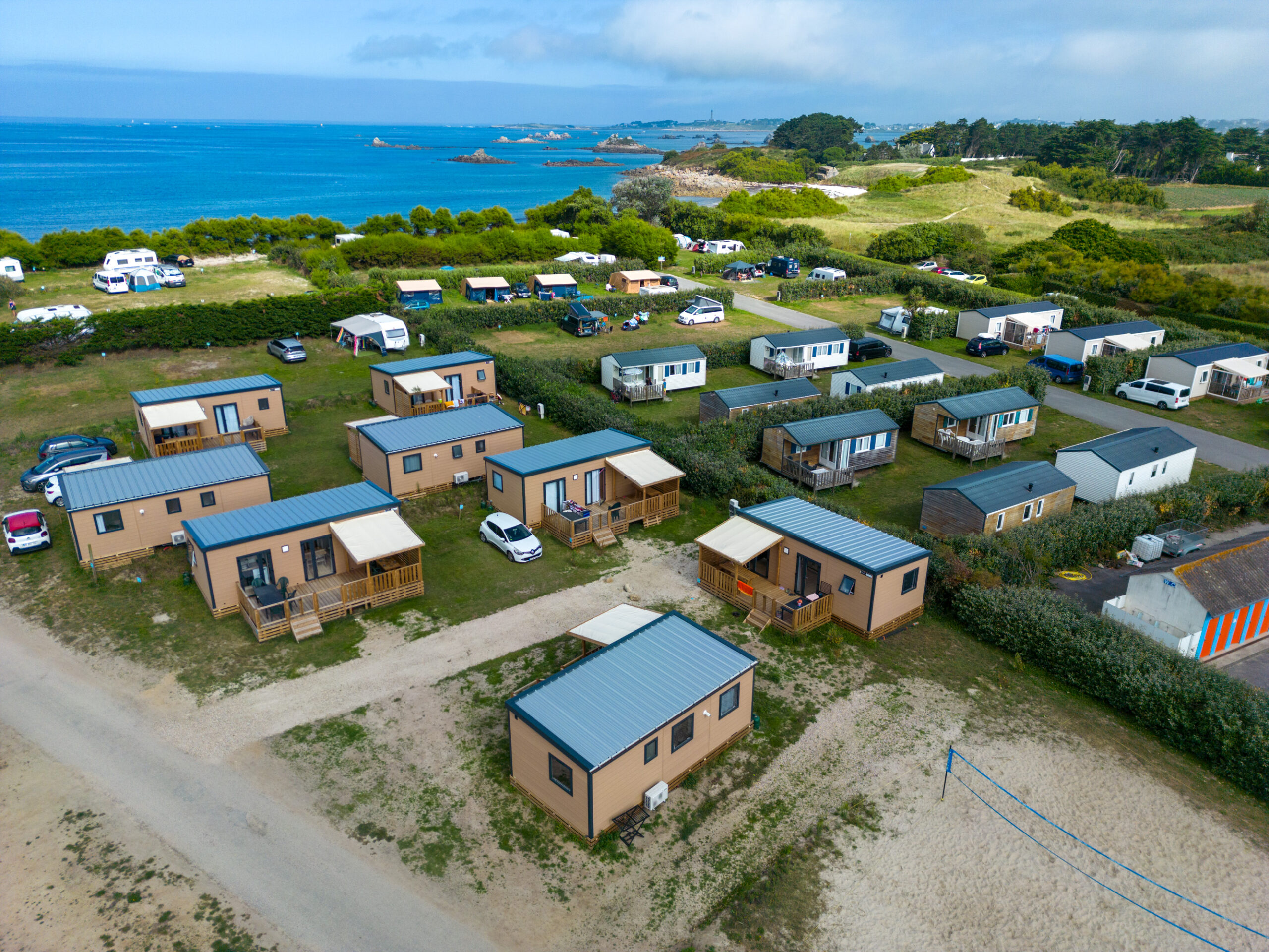 Camping La Pointe de Roscoff by Seasonova en bord de mer