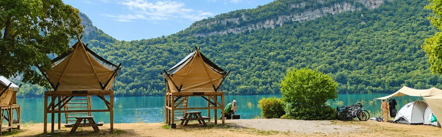 Sous le moulin bivouac