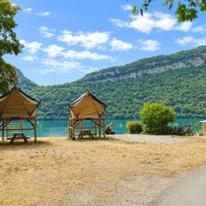 Sous le moulin bivouac