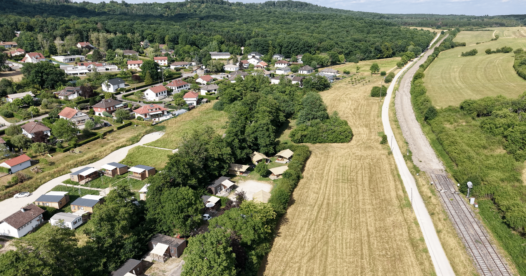 vue aérienne vittel
